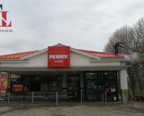 tetotisztitas-godollo-penny-03 tetőtisztítás